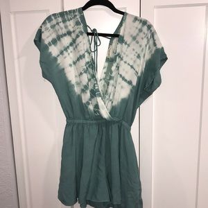 Tie die romper NWT